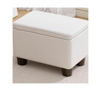 ZJTHY Fiber synthétique Ottomans avec Cadre en Bois Forme à Haute résilience Ottomans Tabouret de vanité compacte de Mousse de Mousse de Rangement caché