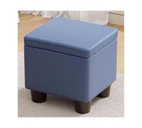 ZJTHY Fiber synthétique Ottomans avec Cadre en Bois Forme à Haute résilience Ottomans Tabouret de vanité compacte de Mousse de Mousse de Rangement caché