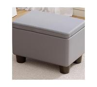 ZJTHY Fiber synthétique Ottomans avec Cadre en Bois Forme à Haute résilience Ottomans Tabouret de vanité compacte de Mousse de Mousse de Rangement caché