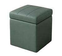 ZJTHY Fiber synthétique Ottomans avec Cadre en Bois Forme Haute résilience Ottomans Sturdy Ottoman Poot Recking 11,8 x 13,7 Pouces