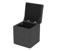 ZJTHY Mélange de Fibres Ottomans avec Cadre en Bois High Rebound Sponge Foottols Hidden Storage Foot Tabourets Sauver l'espace Ottoman