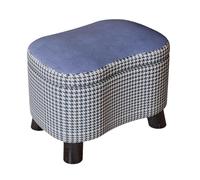 ZJTHY Mélange de Fibres Ottomans avec Couverture en Polyester
