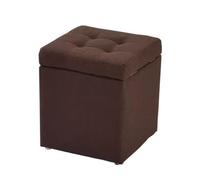 ZJTHY Mélange de Fibres Ottomans Foam Haute résilience Small Ottoman dort-Tool Compact Save Save Space Pottoman Tool