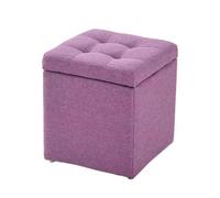 ZJTHY Mélange de Fibres Ottomans Foam Haute résilience Small Ottoman dort-Tool Compact Save Save Space Pottoman Tool