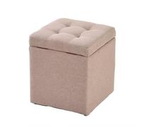 ZJTHY Mélange de Fibres Ottomans Foam Haute résilience Small Ottoman dort-Tool Compact Save Save Space Pottoman Tool