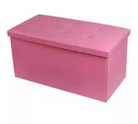 ZJTHY Ottomans en Cuir avec Un Banc rectangulaire éponge Haute résilience avec Rangement en Pouf Robuste.