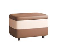 ZJTHY Polyester Ottomans avec Cadre en Bois