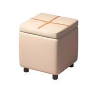 ZJTHY Polyester Ottomans avec Cadre en Bois Multifonctionnel Pouf Pouf Ottoman Modern Tool pour Le dortoir de la Chambre à Coucher du Salon