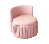 ZJTHY PU Ottomans avec Cadre en Bois caché vanité de vanité Tabouret Robuste
