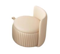 ZJTHY PU Ottomans avec Cadre en Bois caché vanité de vanité Tabouret Robuste