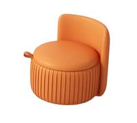 ZJTHY PU Ottomans avec Cadre en Bois caché vanité de vanité Tabouret Robuste