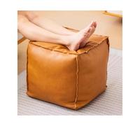 ZJTHY PU Ottomans Pliable Pootom Foot Rest Save Space Space Ottoman Elemy Pategt-Tool pour Le dortoir de la Chambre à Coucher du Salon