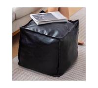 ZJTHY PU Ottomans Pliable Pootom Foot Rest Save Space Space Ottoman Elemy Pategt-Tool pour Le dortoir de la Chambre à Coucher du Salon