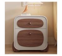 ZJTHY Tables de Chevet en Bois avec tiroirs de Rangement, Tables d'appoint Modernes et compactes for Chambre, dortoir et Petits espaces(Grey,50x40x50cm)