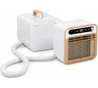 ZJUNLI Climatiseur Mobile Split 5000 BTU Silencieux, Fraîcheur Rapide avec Télécommande et Application, Minuteur 12H et Débit d'air 130m³/h, Installation Facile pour C, 2m Tube, 2m Tube