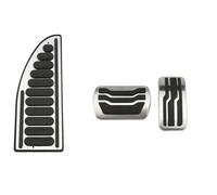 ZJWHDSKF Couvre-pédales de Frein pour d'accélérateur en Acier Inoxydable pour Ford Focus 2 3 4 MK2 MK3 MK4 RS pour St (2005-2023) pour Kuga/Escape (2009-2020)