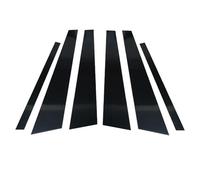 ZJWHDSKF Enjoliveurs de Montants de Porte Noirs Brillants, Panneaux décoratifs latéraux pour BMW Série 7 E65/E66 2001-2008