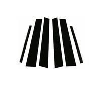 ZJWHDSKF Garniture de Montant de Porte/vitre Noire Brillante pour Hyundai Creta / ix25 2020-2023 Autocollant décoratif pour vitre extérieure Accessoires Automobiles