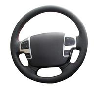 ZJWHDSKF Housse de Volant en Similicuir Noir à Faire soi-même pour Toyota Land Cruiser LC 2008-2015 pour Tundra 2007-2013