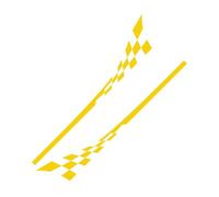 ZJWHDSKF Lot de 2 Autocollants latéraux de portière de Voiture Style Course Sportive pour Mini Cooper R56 R57 R58 R50 R52 R53 R59 R61 Countryman R60 F60 F55 F56 F54