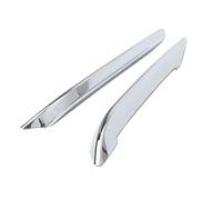 ZJWHDSKF pour Lexus LX570 2016-2020 enjoliveur chromé ABS en 2 pièces pour Pare-Chocs Avant Prise d'air latérale Cache antibrouillard.