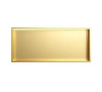 ZJXANMZ Paroi de Douche en Acier Inoxydable éclairée par LED, 72 x 32 x 12,5 cm, Solution de Rangement à étagère Unique pour l'amélioration de l'habitat et l'aménagement de la sa