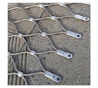 ZJXANMZ Red de cuerda de Acero inoxidable 304, Malla Flexible de barandilla, Rollo de alambre galvanizado Para cercas de jardín, granjas, escaleras y balcones, solución de seguri