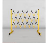 ZJXANOZ Barrière de Circulation rétractable, barrière de sécurité Mobile à Blocage Rapide et Conception Pliable Flexible pour la sécurité routière et la Gestion des foules