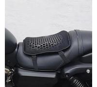 zjxcnb Coussin de Siège de Moto pour Ducati Monster 1100 Evo 2011-2013, Gel Coussin Moto en Nid d'abeille 3D Absorption des Chocs et Respirant Coussin de Selle Moto