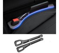 zjxhnb 2 PièCes Remplissage De SièGe Voiture pour BMW X3 G01 2018-2021, LatéRal Gap Filler Bouchon Rangement D'espacement Gap Filler Pad,A/Black