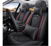 zjxhnb Housses de Siège Voiture pour Nissan Qashqai J10 2008 2009 2010 2011 2012 2013, Ensemble Complet Housses Siege Auto Universel Cuir avec Housse de Volant,C