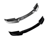 zjxmnb Aileron Avant Voiture pour BMW X6 F16 M Sport 2015-2019, Diffuseur Lèvre Pare-Chocs Avant Voiture Becquet Pare-Chocs Avant Anti-Collision,Bright Black