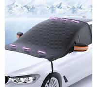 zjxmnb Housse Pare-Brise d'hiver pour Renault Arkana CMF-B LJL Austral HHN Captur JB/Je Espace Kiger Koleos HC AR1, Bache Voiture Exterieur Anti Neige Pluie Poussière Feuilles et Soleil