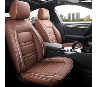 zjxmnb Housses De Siège Voiture pour Porsche Cayenne Turbo S E-Hybrid 2019-2025, Housse Cuir Imperméable Respirant Complète 4 Saisons Protections Accessoires,A/Brown