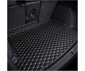 zjxmnb Tapis Coffre Voiture pour Lexus SC 430 2001-2006, Cuir PU Imperméable Durable Antidérapant Et Anti-Usure Anti Rayures Protection,A/BlackBeige