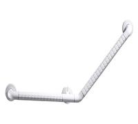 ZJXSXBPHO Barres d'appui, rampes de Douche incurvées, Support pour Salle de Bain, Barre en Acier Inoxydable, Barre Anti-dérapante pour Baignoire et Douche, Aide aux Personnes âgées, aux pers