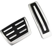 zjxwnb Pédales Voiture Pédales Voiture pour Audi Q7 SQ7 Porsche Cayenne, Pédales Coussinets D'accélérateur Frein À Gaz Couvercle