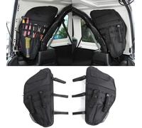 zjxwnb Sac de Rangement pour Arceau de sécurité avec Plusieurs Poches pour Jeep Wrangler 2007-2022 JK JKU JL JLU, intérieur