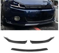 zjxwnb Spoiler Avant Voiture pour VW Golf 6 MK6 Standard TSI TDI 2008-2012, Diffuseur Séparateur Becquet Lèvre Pare-Chocs Avant Lame Anti-Collision Corps Accessoire