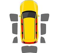 zjxwzm Pare Soleil Voiture pour BMW I3 2013 2014 2015 2016 2017 2018 2019 2020, Avant Et ArrièRe Vitres latérales Pare-Soleils Privée Protège Couverture Accessoires,E 6-Side + Rear