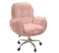 ZJYIGOWL Fauteuil De Bureau À Dossier Haut Chaise De Jeu Gaming Chaise De Bureau Inclinables Réglables en Hauteur Fauteuil Pivotant À Mode Balancelle pour Salle De Réunion(Roze,A)