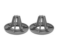 Zjythocyber 2 Supports de séchage pour Bouteilles d’Eau, Support de séchage pour Bouteilles en Plastique avec Design Creux pour Un séchage Rapide, Convient aux Bouteilles d’Un Calibre de 1,6 (Grise)