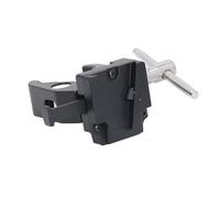 Zjythocyber Adaptateur de Batterie à Montage en V avec Pince, Adaptateur de Batterie à Verrouillage pour Montage en V, Pince réglable en Alliage d’Aluminium Robuste avec Coussinet antidérapant