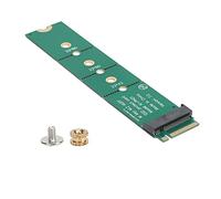 Zjythocyber Adaptateur M.2 NGFF à clé M pour Carte de Protection SSD, Carte adaptatrice de Test M.2, Module d’Extension du protocole PCIe avec vis et écrou pour la Mise à Niveau de la Carte