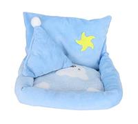 Zjythocyber Canapé-lit étoile de mer pour Petits Animaux, Coussin de Sommeil pour Hamster, nid en Coton Pelucheux avec Mini Oreiller pour Hamster et Cochon d’Inde, canapé Chaleureux et Douille