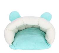 Zjythocyber Nid pour Petits Animaux de Compagnie, Sac de Couchage en Coton épais, Sac de Couchage pour écureuil Volant, Hamster syrien et Perroquet, cachette Chaude en Flanelle à Conception (Verte)
