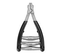 Zjythocyber Pince de Cordage de Raquette de Badminton Professionnelle, Pince de démarrage de Raquette de Badminton de Tennis, Outil de Cordage en Acier à 3 Ressorts avec poignée pour Raquette (Black)