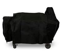 ZJYWSCH Housse imperméable en Tissu Robuste 600D résistant aux intempéries pour Barbecue à gaz/granulés Pit Boss Charleston