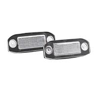 ZJYZYQ Feux Laque Lampe Plaque D’Immatriculation Pour Volvo Pour S80 Pour XC90 Pour S40 Pour V60 Pour XC60 2 Pièces Lumière LED Blanche Numéro Plaque D'immatriculation Lumières