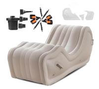 ZJZFL Canapé-lit Gonflable Chaise Gonflable d'extérieur Portable,H-Electric1
